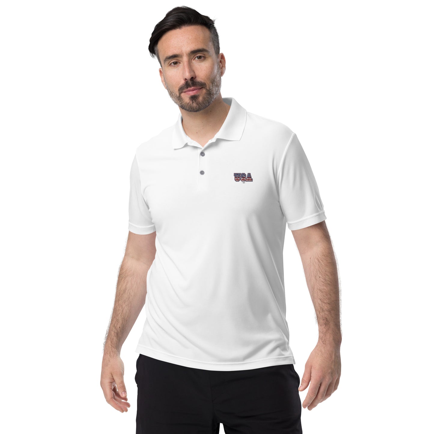 Adidas performance polo shirt USA