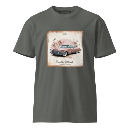 Unisex T-Shirt Illustration Vintage Car Mod 093