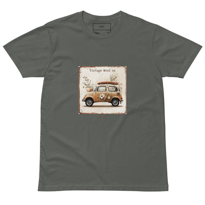 Unisex T-Shirt Illustration Vintage Car Mod 100