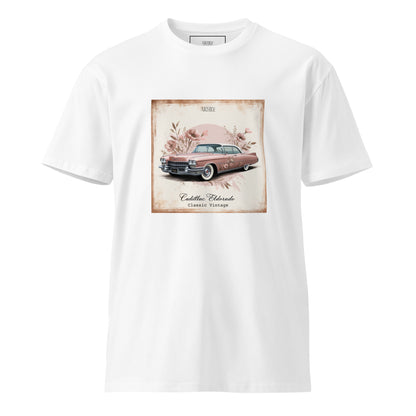 Unisex T-Shirt Illustration Vintage Car Mod 093