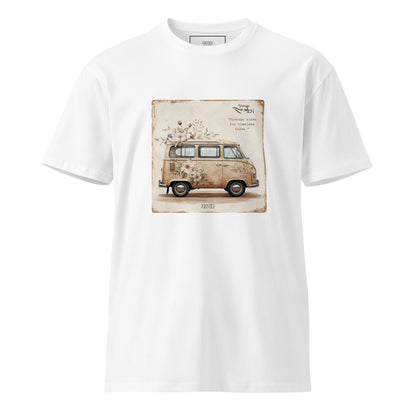 Unisex T-Shirt Illustration Vintage Car Mod 098