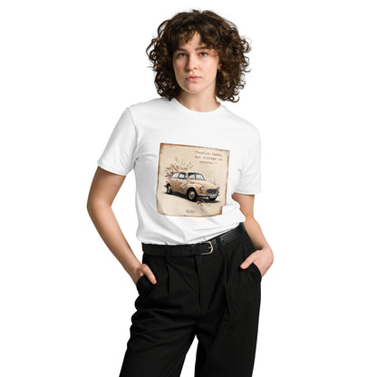 Unisex T-Shirt Illustration Vintage Car Mod 097