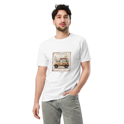 Unisex T-Shirt Illustration Vintage Car Mod 100