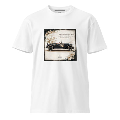 Unisex T-Shirt Illustration Vintage Car Mod 092