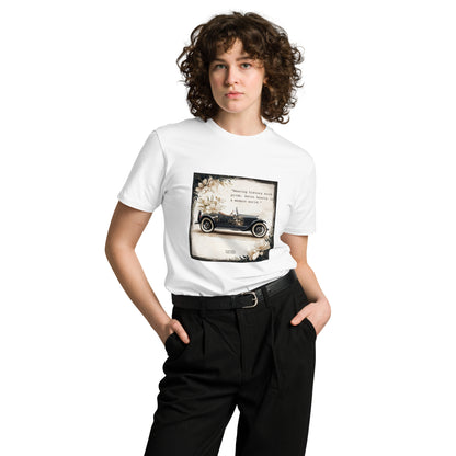 Unisex T-Shirt Illustration Vintage Car Mod 092