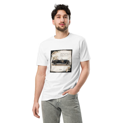 Unisex T-Shirt Illustration Vintage Car Mod 092